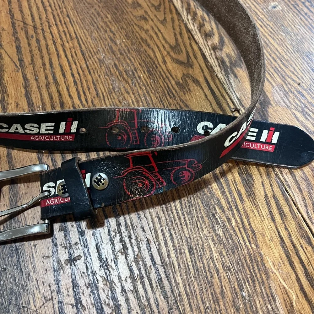 Case IH agricultural leather belt